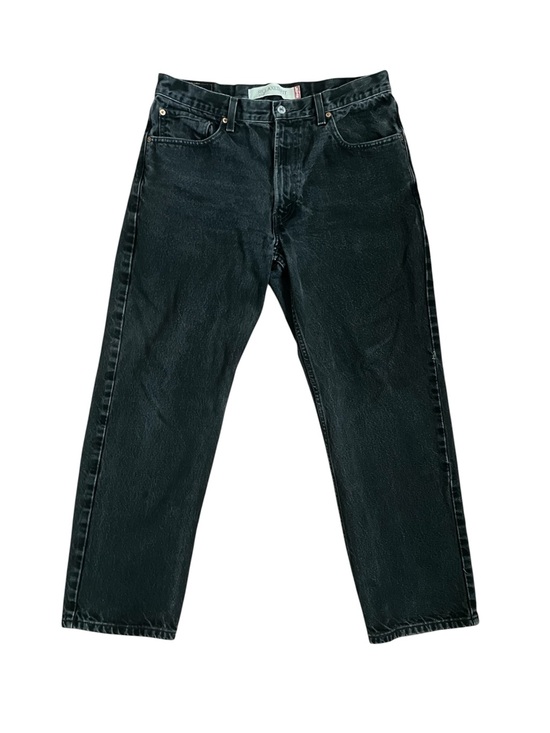 Levi's Other - Vintage Levis 550 Black Jeans Mens 34x29 Relaxed Fit Denim Y2K Streetwear